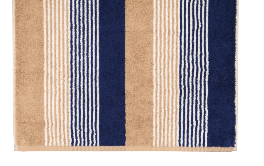 Ręcznik bawełniany 70x140 cm Coast Repeat 6214 Navy Natur 31
