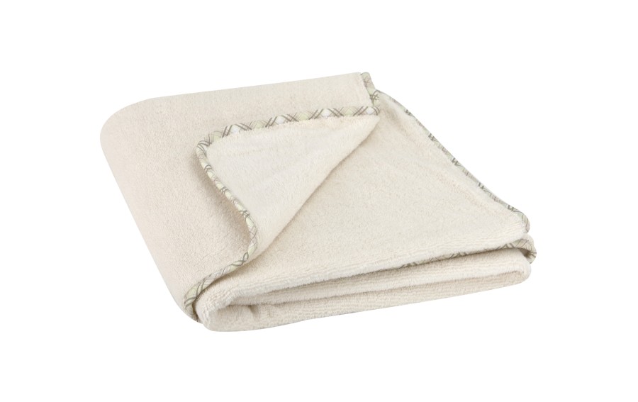 Ręcznik dziecięcy z kapturkiem 100x100 cm Teddy 103 Ecru
