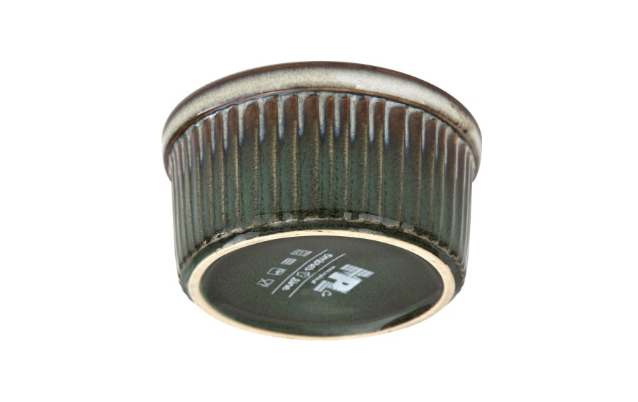 Miseczka ceramiczna 10 cm Creme Brulle Ombres Turquoise