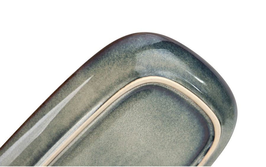 Półmisek prostokątny 30x16 cm Ombres Blue