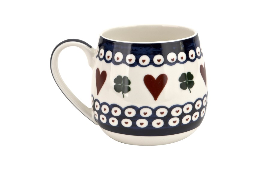 Kubek porcelanowy baryłka 430 ml Indigo 3