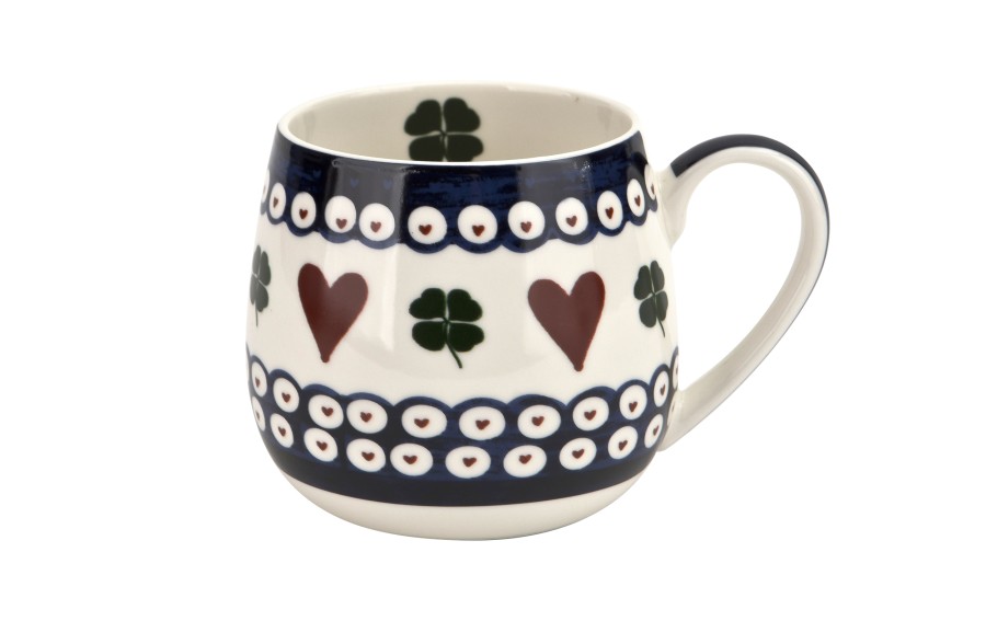 Kubek porcelanowy baryłka 430 ml Indigo 3