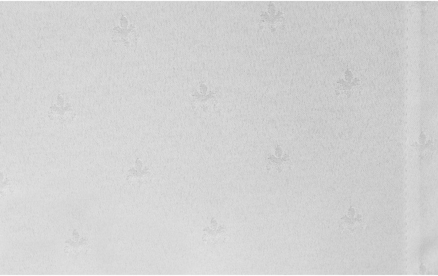 Bieżnik na stół 50x150 cm Tristan 099 White bez plisy