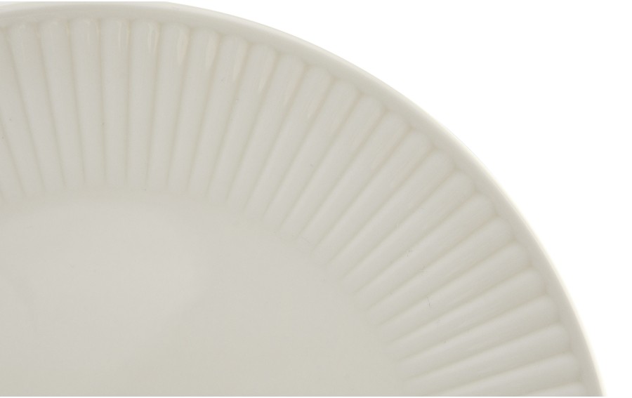 Talerz płytki obiadowy 26 cm Dalia Kremowa