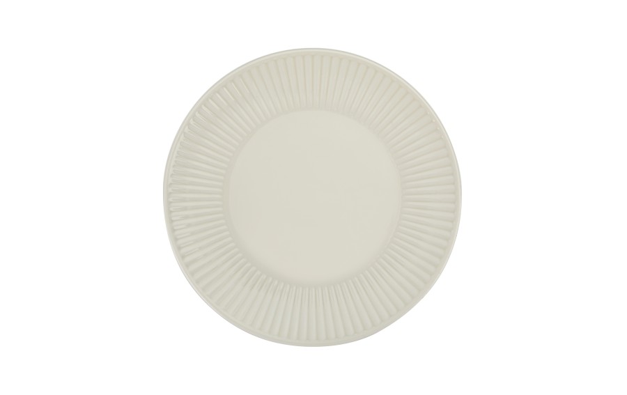 Talerz płytki obiadowy 26 cm Dalia Kremowa