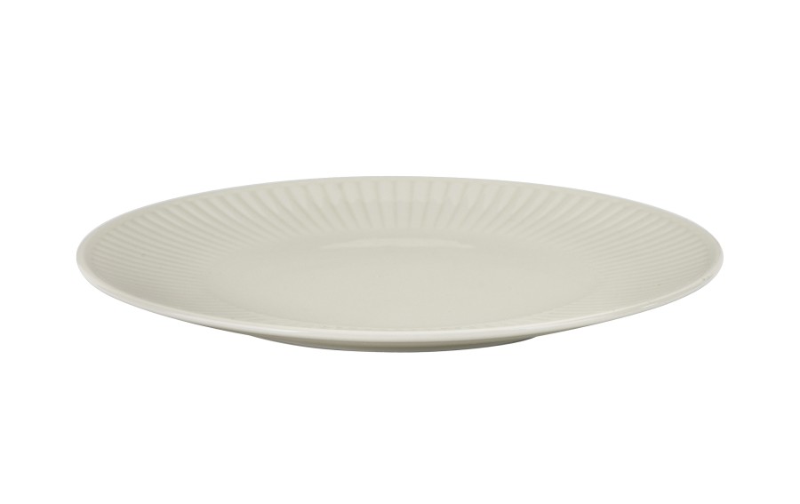 Talerz płytki obiadowy 26 cm Dalia Kremowa