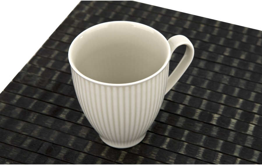 Kubek porcelanowy 420 ml Dalia Kremowa