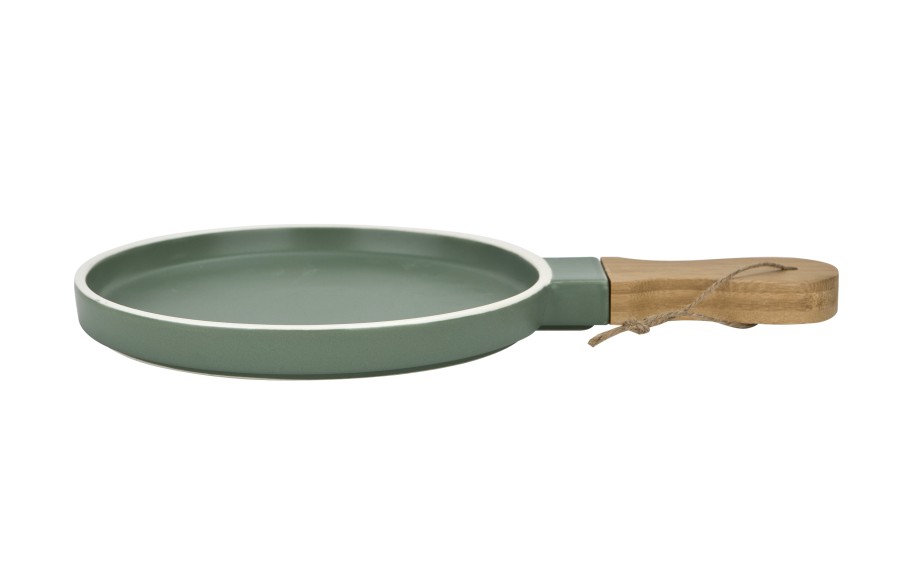 Talerz do serwowania 35 cm Nava Terrestrial zielony