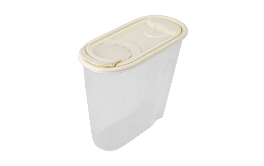 Pojemnik na artykuły sypkie 1,5L MOLLY krem