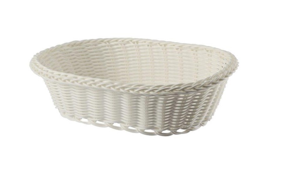 Koszyk 27x20x8cm Combo owalny krem 5974KR