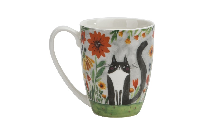 Kubek porcelanowy 350 ml Koci Świat Łąka