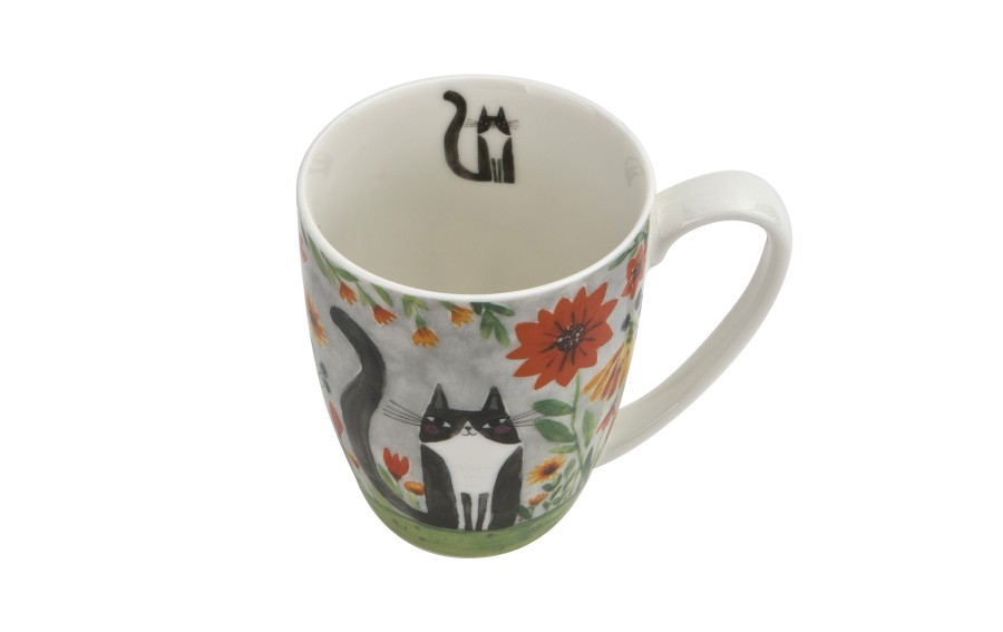 Kubek porcelanowy 350 ml Koci Świat Łąka