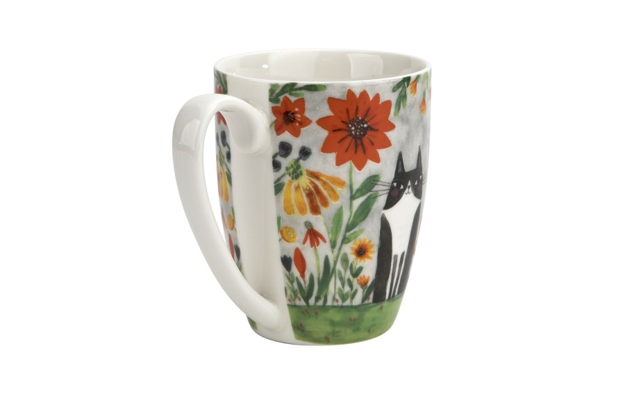 Kubek porcelanowy 350 ml Koci Świat Łąka