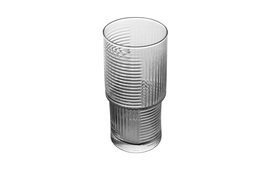 Szklanka 400 ml w prążki GLS400