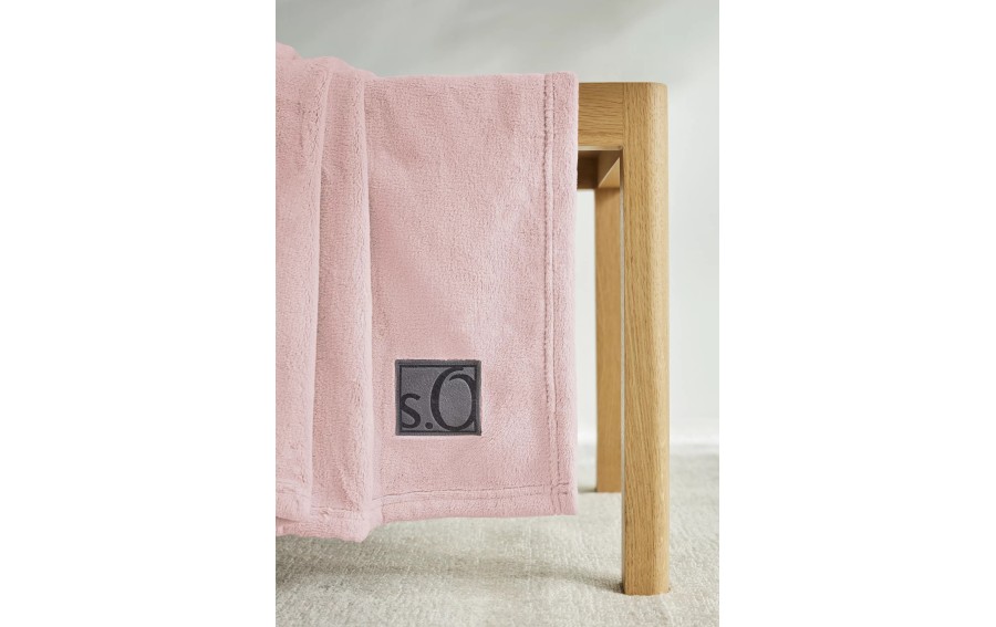 Koc 150x200 Kuschelsoft 3638-500 różowy