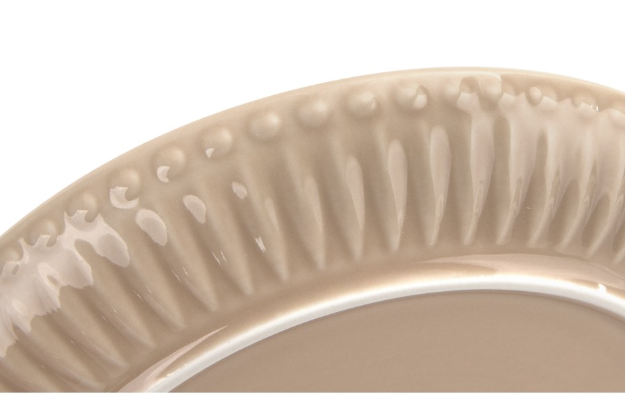 Talerz płytki 21cm Mosaique Beige Decal