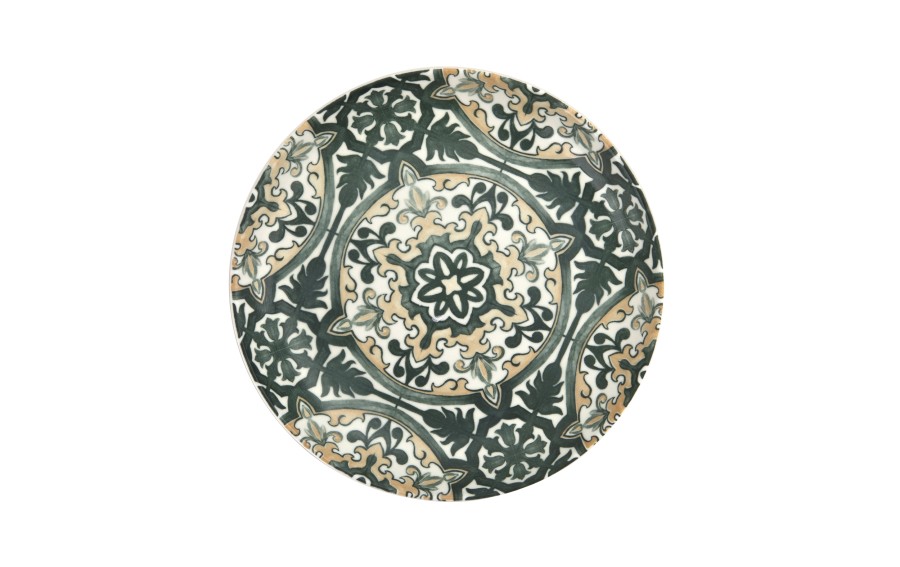 Talerz płytki 21cm Mosaique Beige Decal