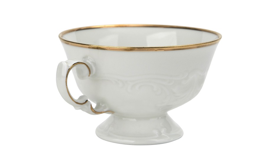Serwis kawowy 12/39 Fryderyka Ivory Złota Linia 3617