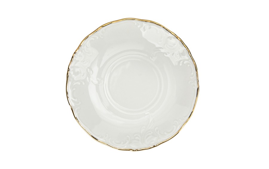 Serwis kawowy 12/39 Fryderyka Ivory Złota Linia 3617