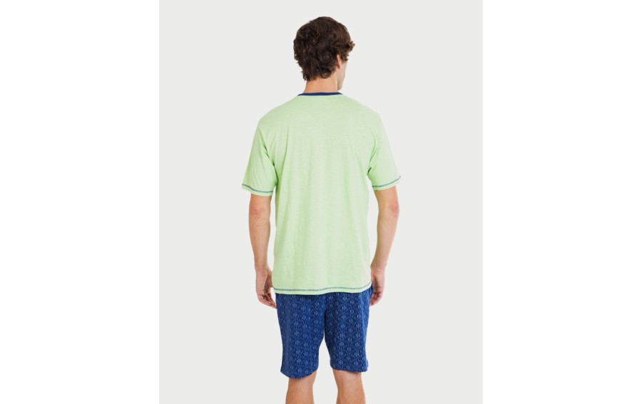 Piżama męska rozm. L P241303 Green H70