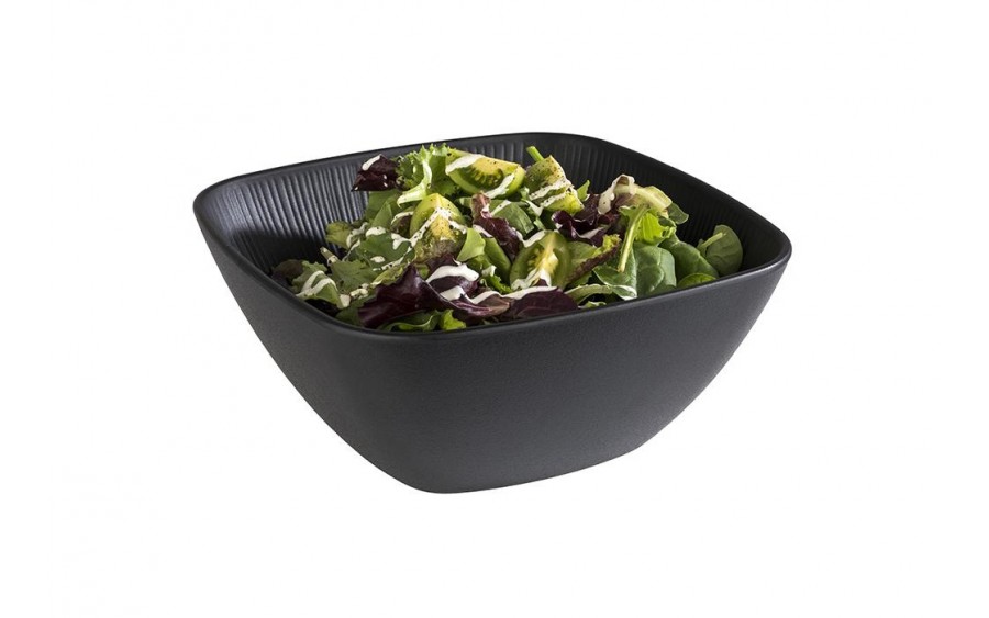 Salaterka z melaminy 25x25 cm Nero