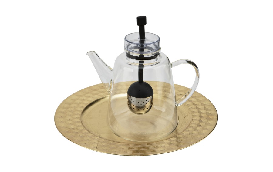 Zaparzacz do herbaty Amo czarny 1500 ml 23826