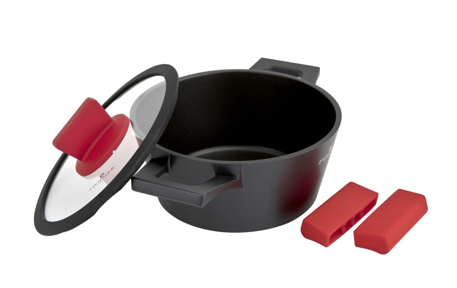 Garnek z pokrywką 2 L Obsidian