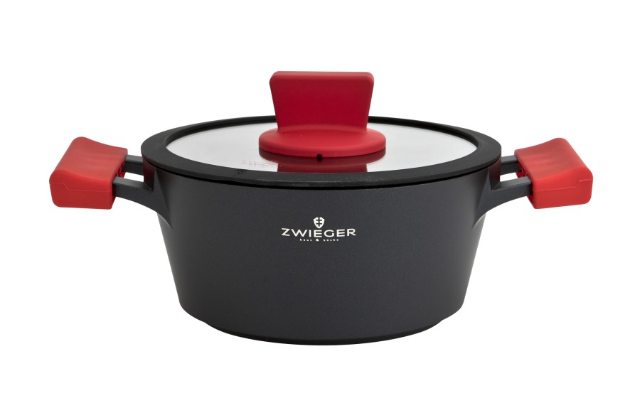 Garnek z pokrywką 2 L Obsidian