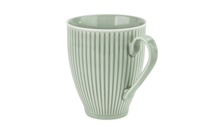 Kubek porcelanowy 420 ml Dalia Zielona