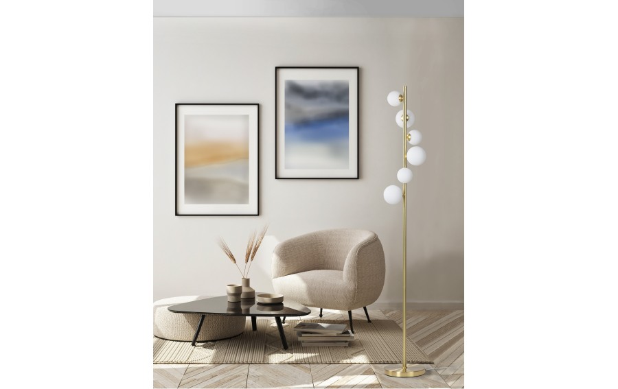 Lampa stojąca podłogowa Sybilla Go 6xG9