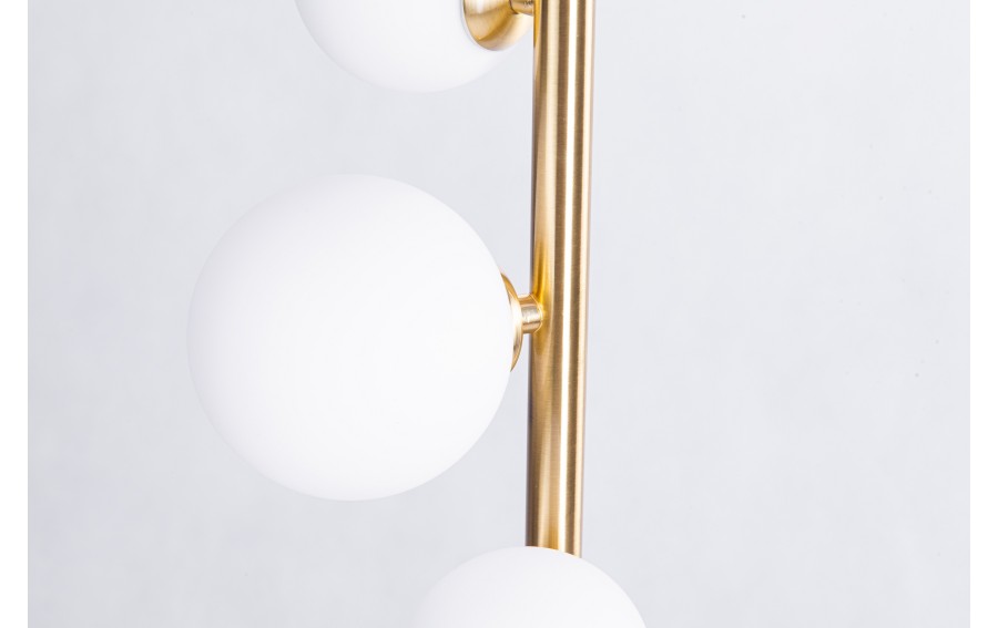 Lampa stojąca podłogowa Sybilla 6 srebrna