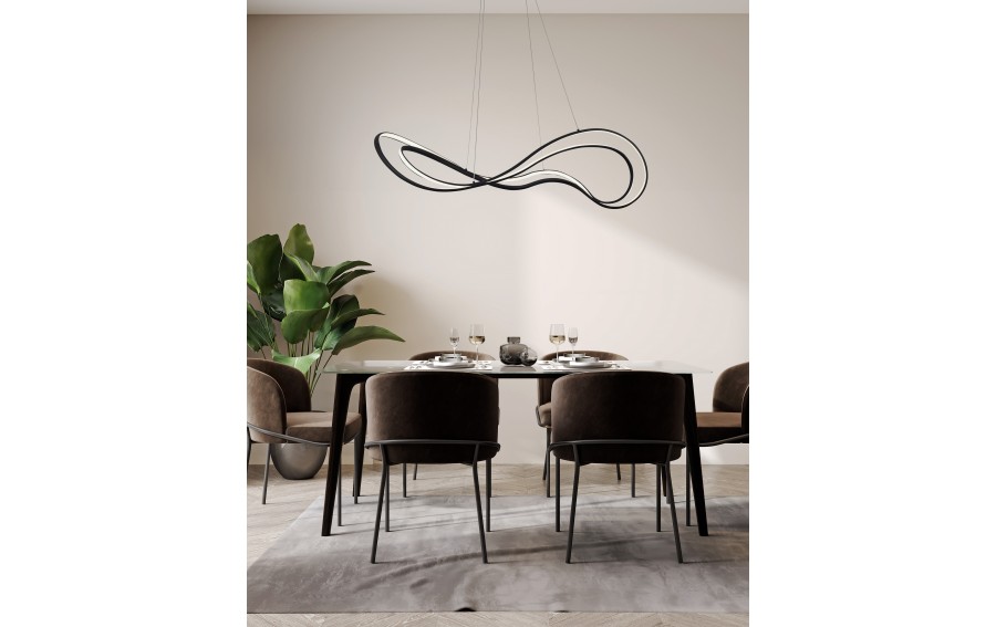 TWIST PENDANT 3-STEP DIMM czarna