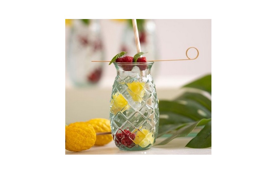 Szklanka Ananas 700 ml San Miguel szkło z recyklingu