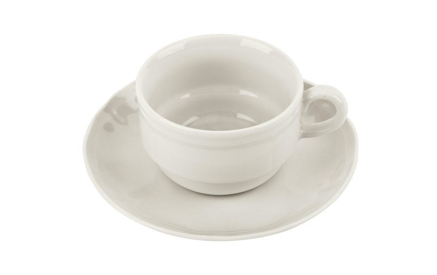 Filiżanka 300 ml ze spodkiem Castel Cream