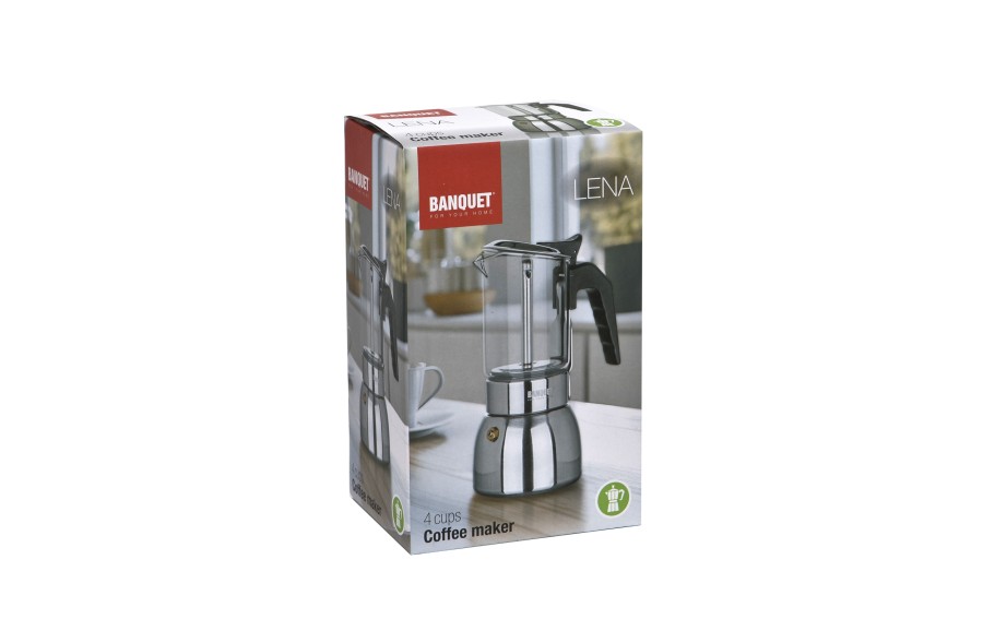 Kawiarka 200 ml Lena na 4 filiżanki espresso