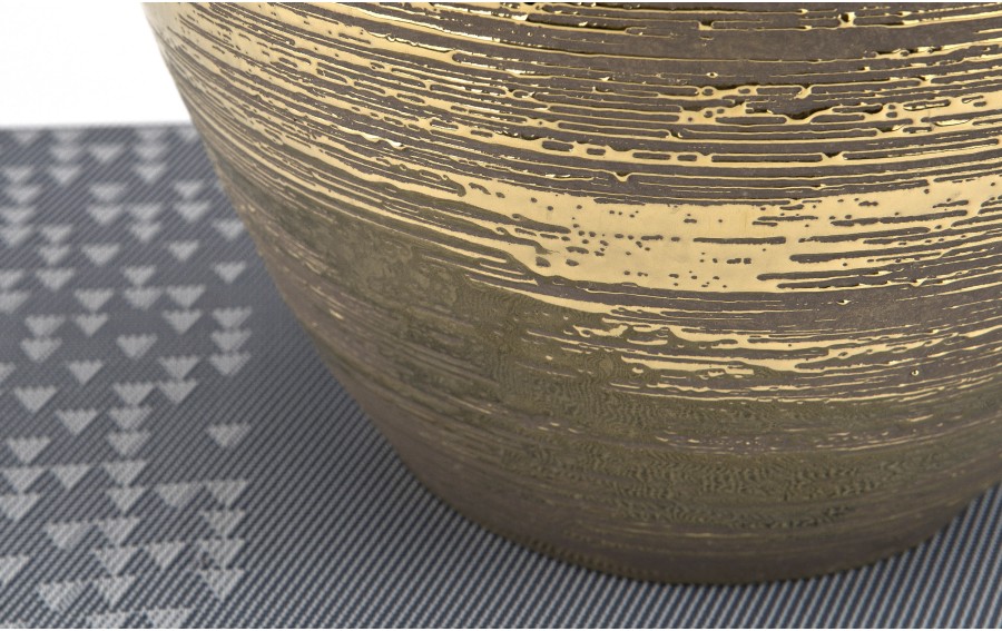 Wazon ceramiczny złoty 35 cm AP171403