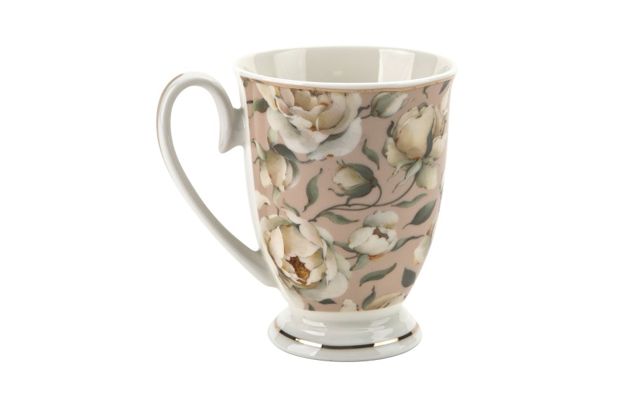 Zestaw 2 kubków 320 ml Royal English Roses Cream