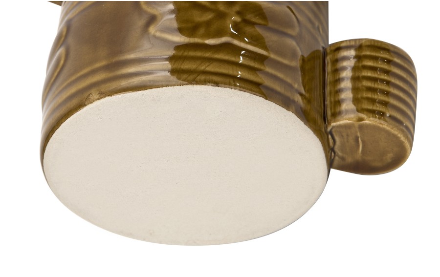 Pojemnik ceramiczny 1,5 L na ogórki ze szczypcami Smacznego