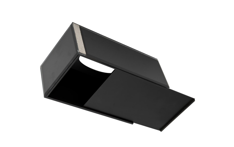 Pudełko na chusteczki 25,5x14,5x10,5cm czarne