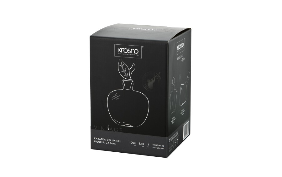 Karafka do likieru 1000 ml Vintage Krosno
