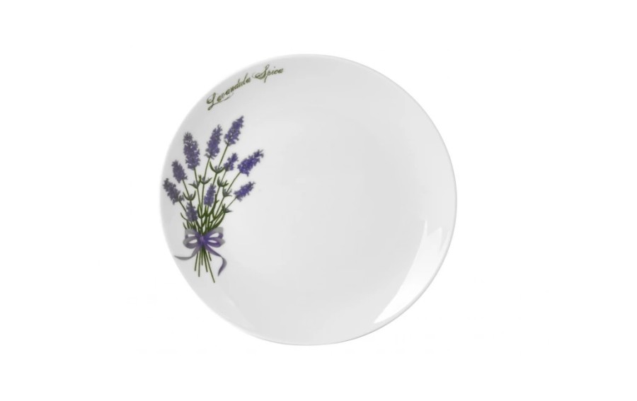 Talerz płytki obiadowy 24 cm Boss Lawenda