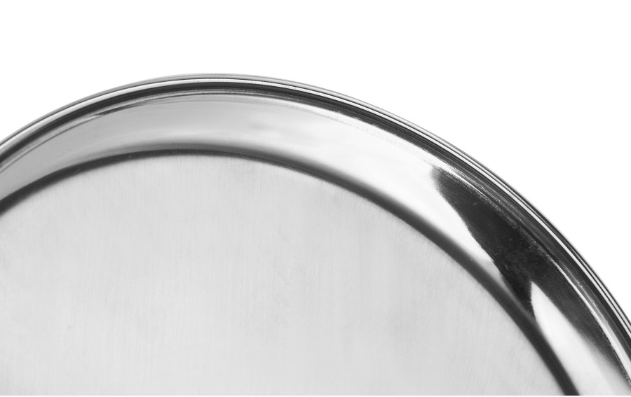 Talerz metalowy/taca metalowa śr. 27cm Aps