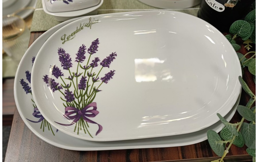 Półmisek owalny 28 cm Boss Lawenda