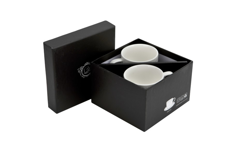 Komplet 2 filiżanek do espresso 115 ml + spodki Twilight