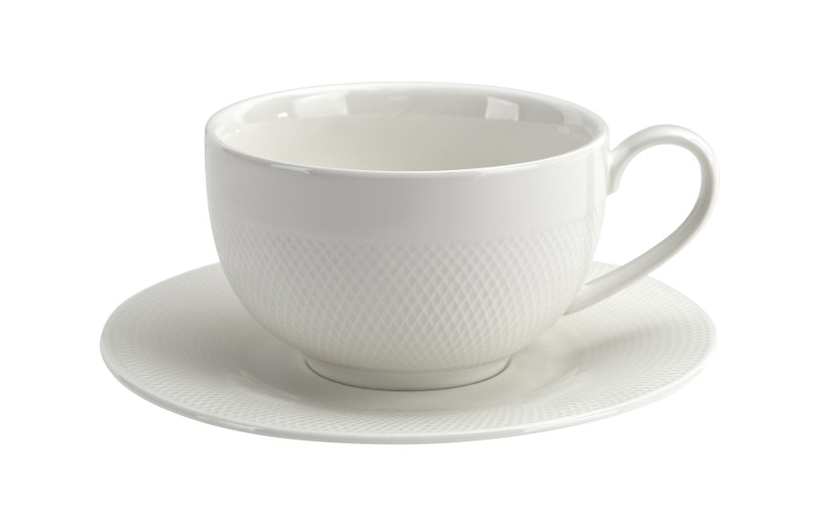 Komplet 2 filiżanek 250 ml + spodki Diamond