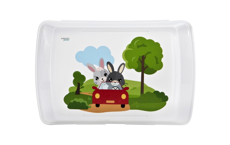 Pojemnik lunchbox 1,35 L Auto Betty i Bunny