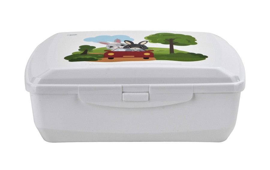 Pojemnik lunchbox 1,35 L Auto Betty i Bunny