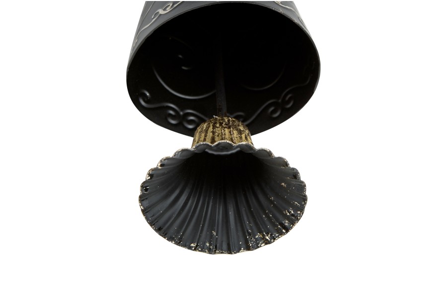 Figurka świąteczna Choinka czarno-złota 40 cm