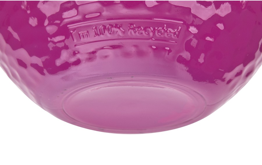 Wazon szklany 24,5 cm różowy 4828 Glossy San Miguel recykling