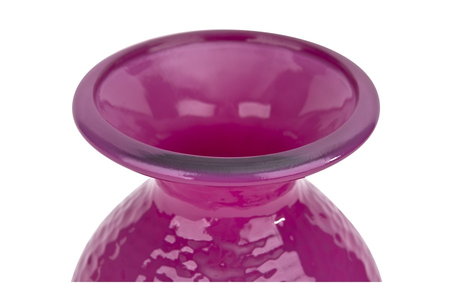 Wazon szklany 24,5 cm różowy 4828 Glossy San Miguel recykling